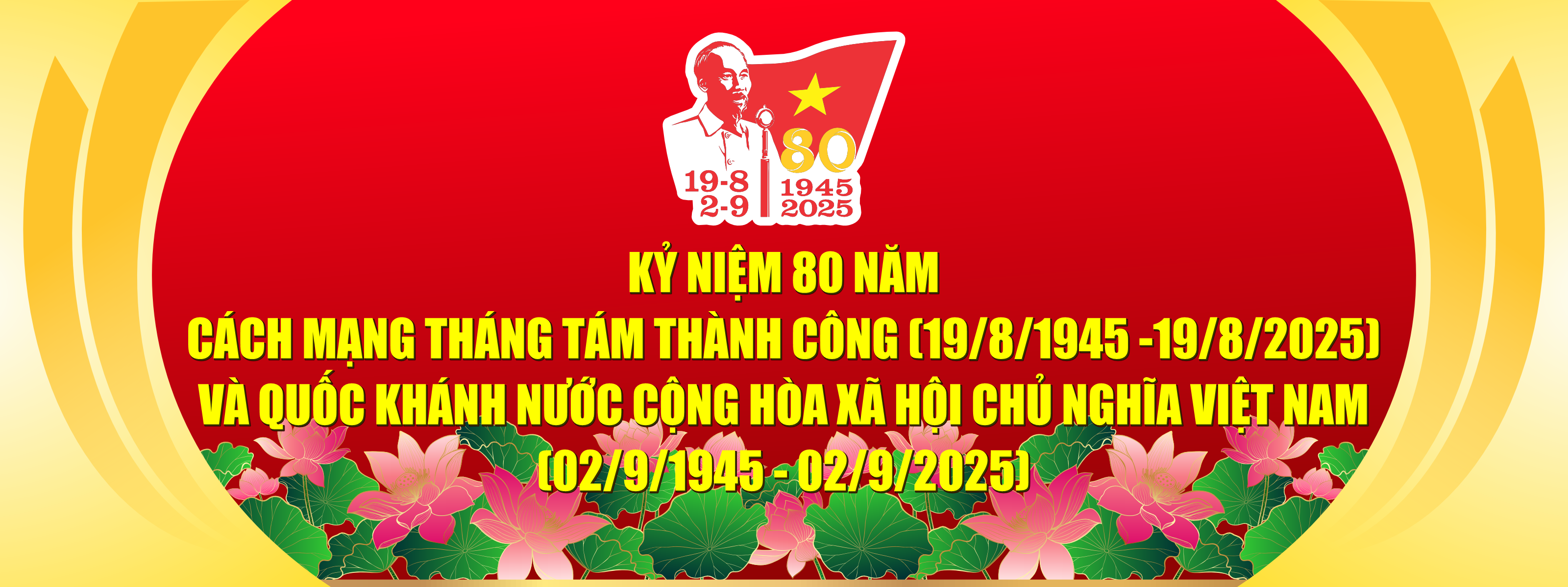 chào mừng kỷ niệm 80 năm 2-9